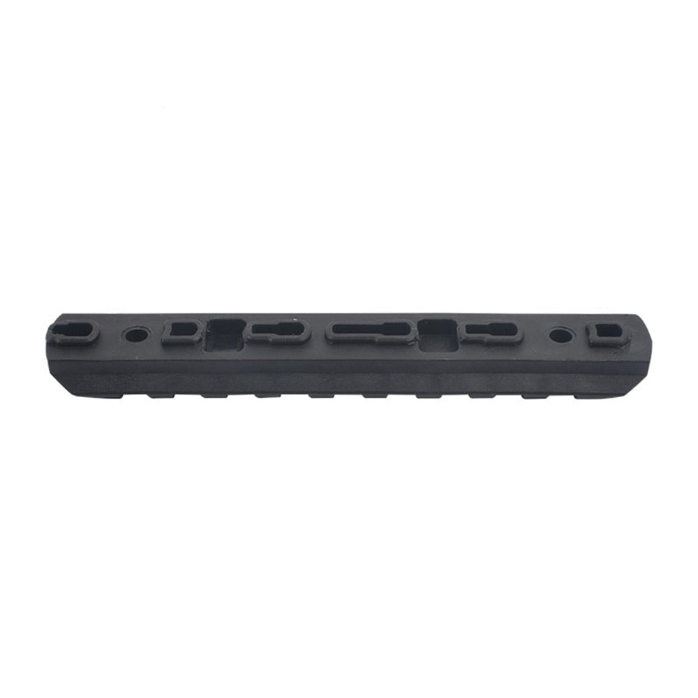 Set 6 slitte 20mm in polimero per Keymod e M-Lok nere