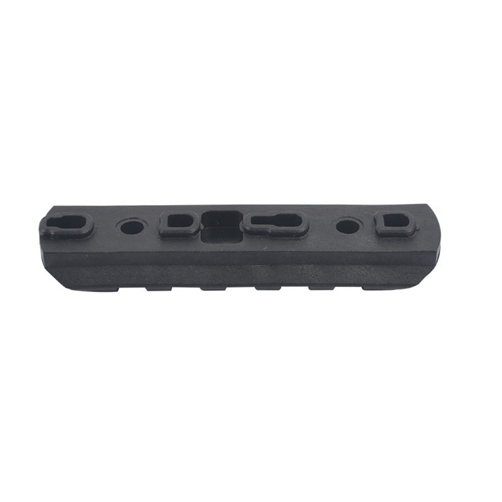 Set 6 slitte 20mm in polimero per Keymod e M-Lok nere
