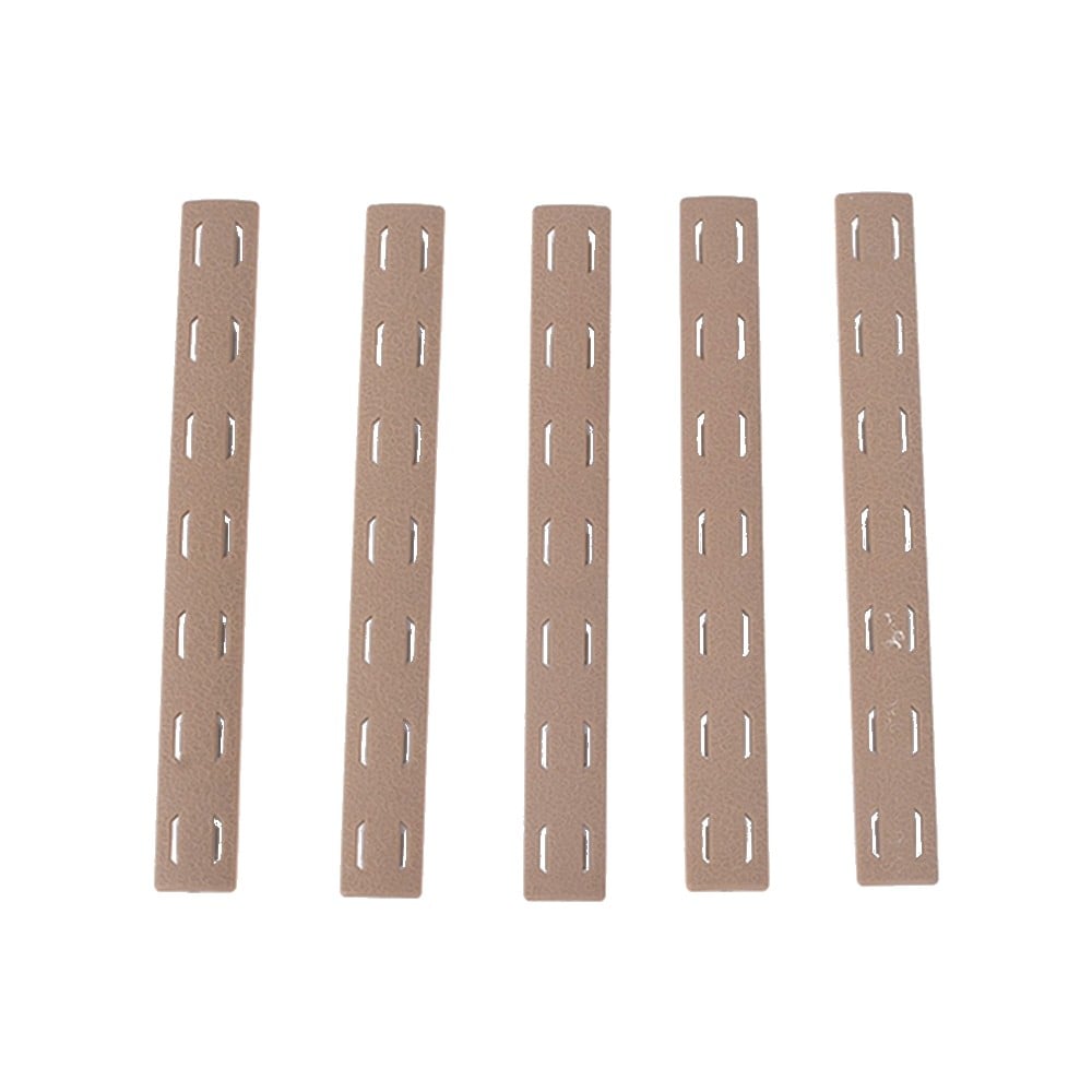 Mp Rail Panel per M-LOK, set 5 pezzi Dark Earth