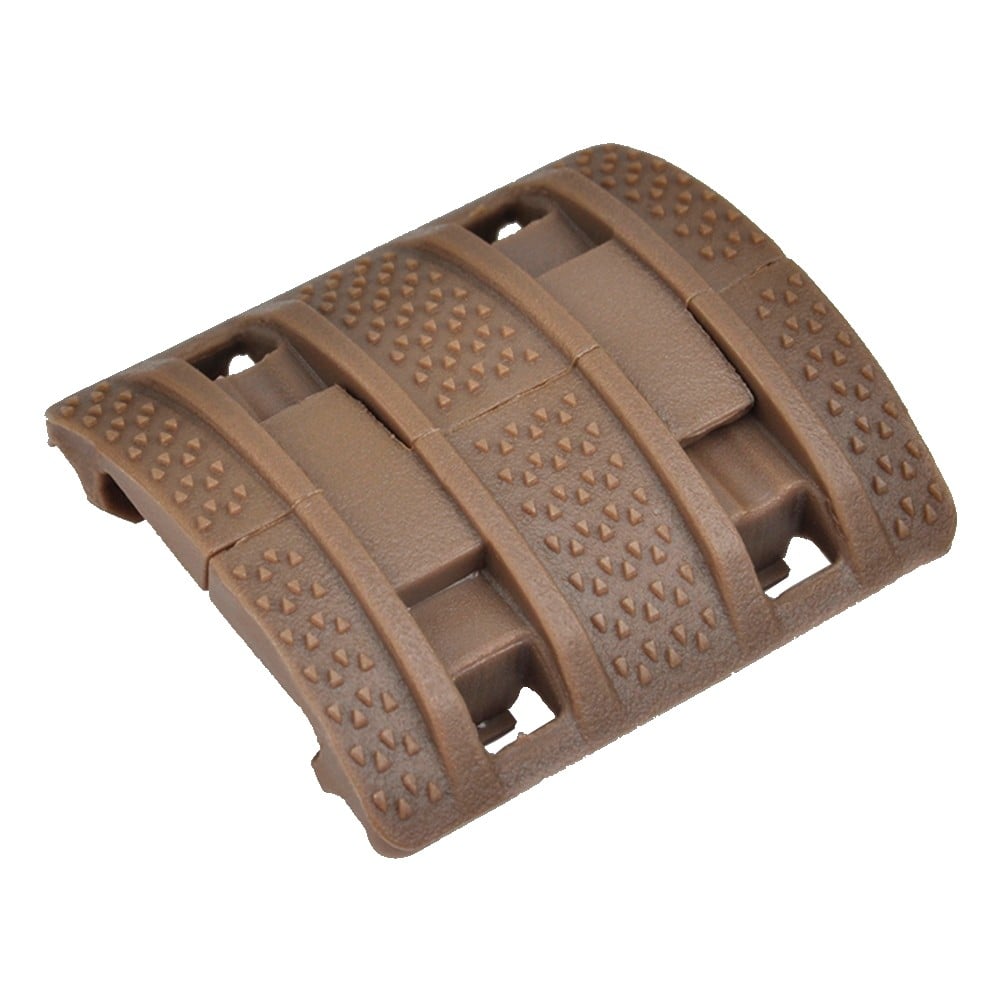 Mp Kit Hand Stop modulabile per slitte 20mm Dark Earth