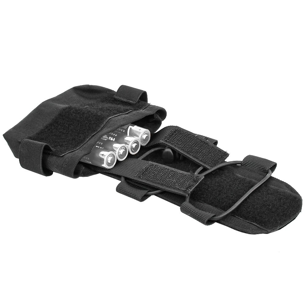 Nhelmet Battery Case per elmetto nero