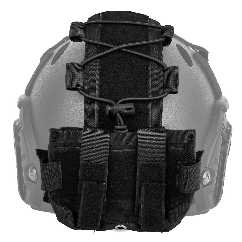 Nhelmet Battery Case per elmetto nero