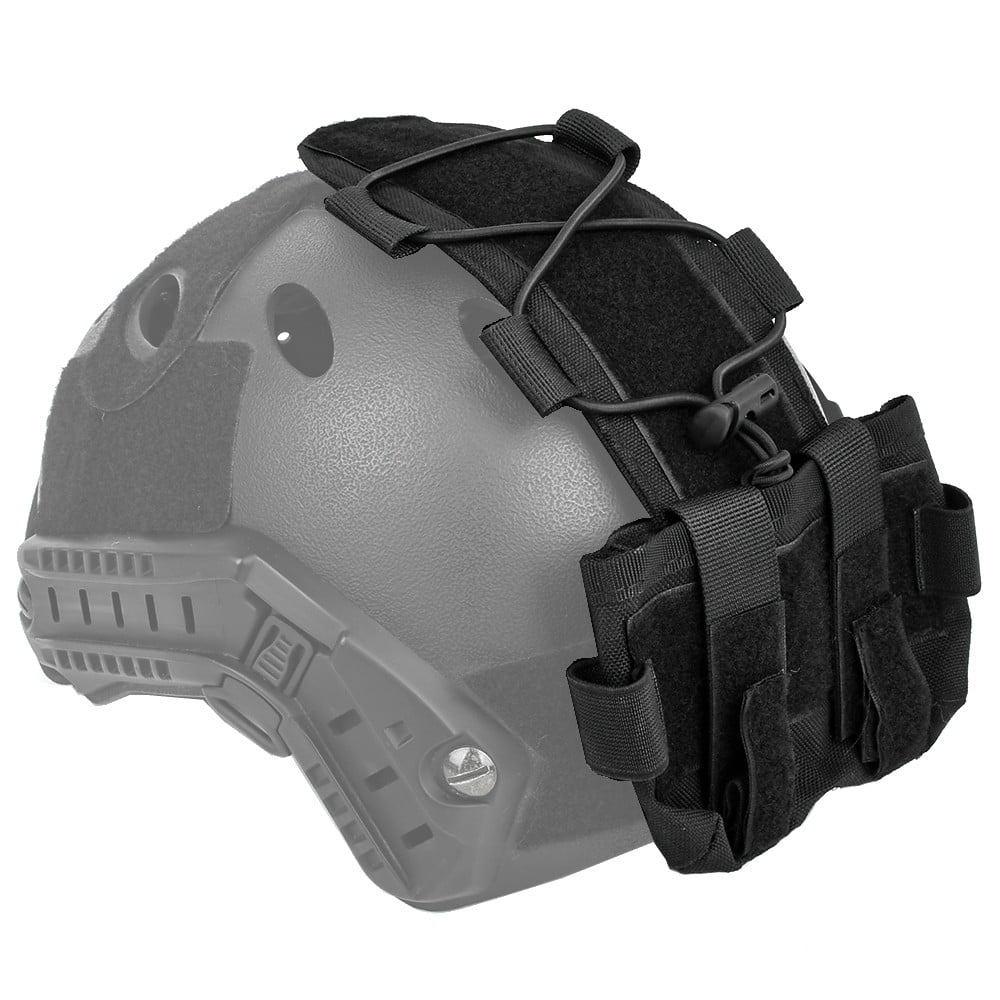 Nhelmet Battery Case per elmetto nero
