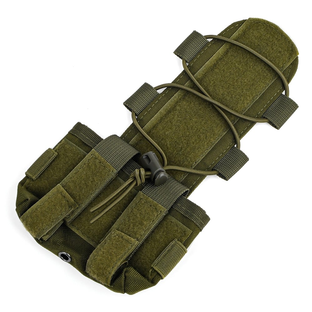 Tasca porta batterie Nhelmet per elmetto Olive Drab