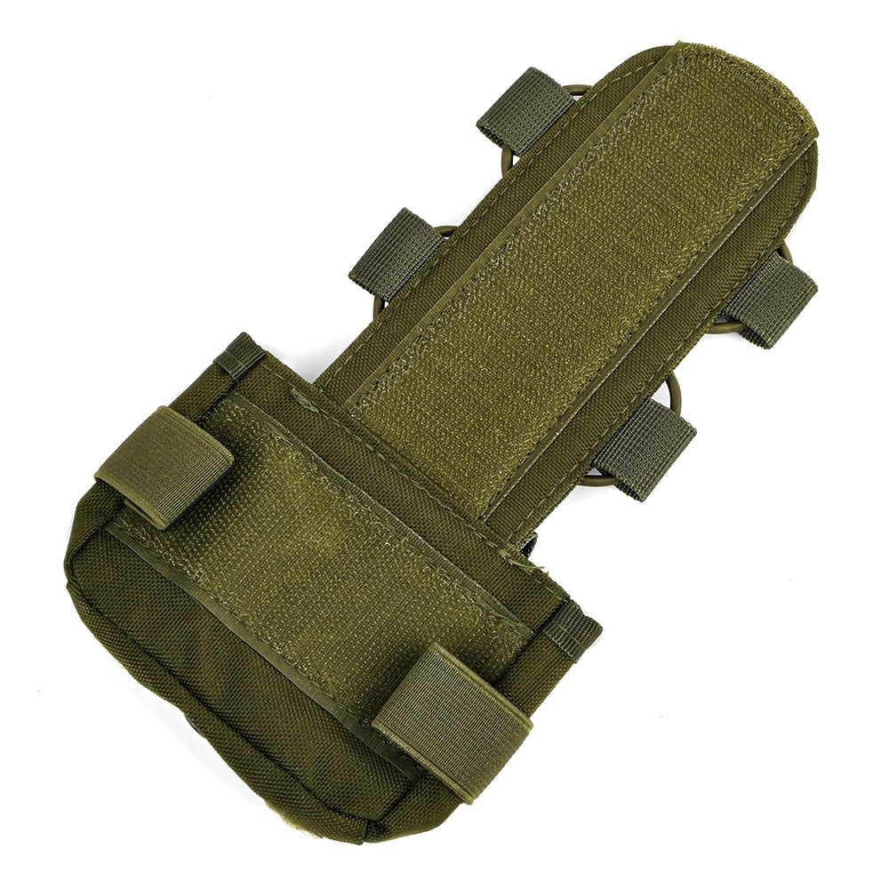 Tasca porta batterie Nhelmet per elmetto Olive Drab