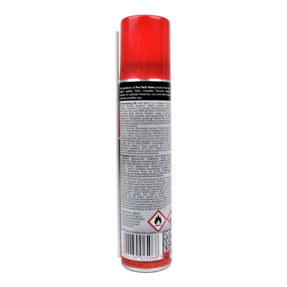 Olio per la pulizia Penetrator Mos2 100ml di PROTECH GUNS