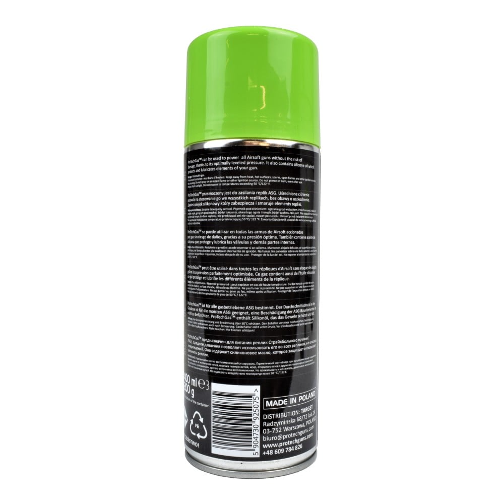 Protechgas per softair 400ml/520ml