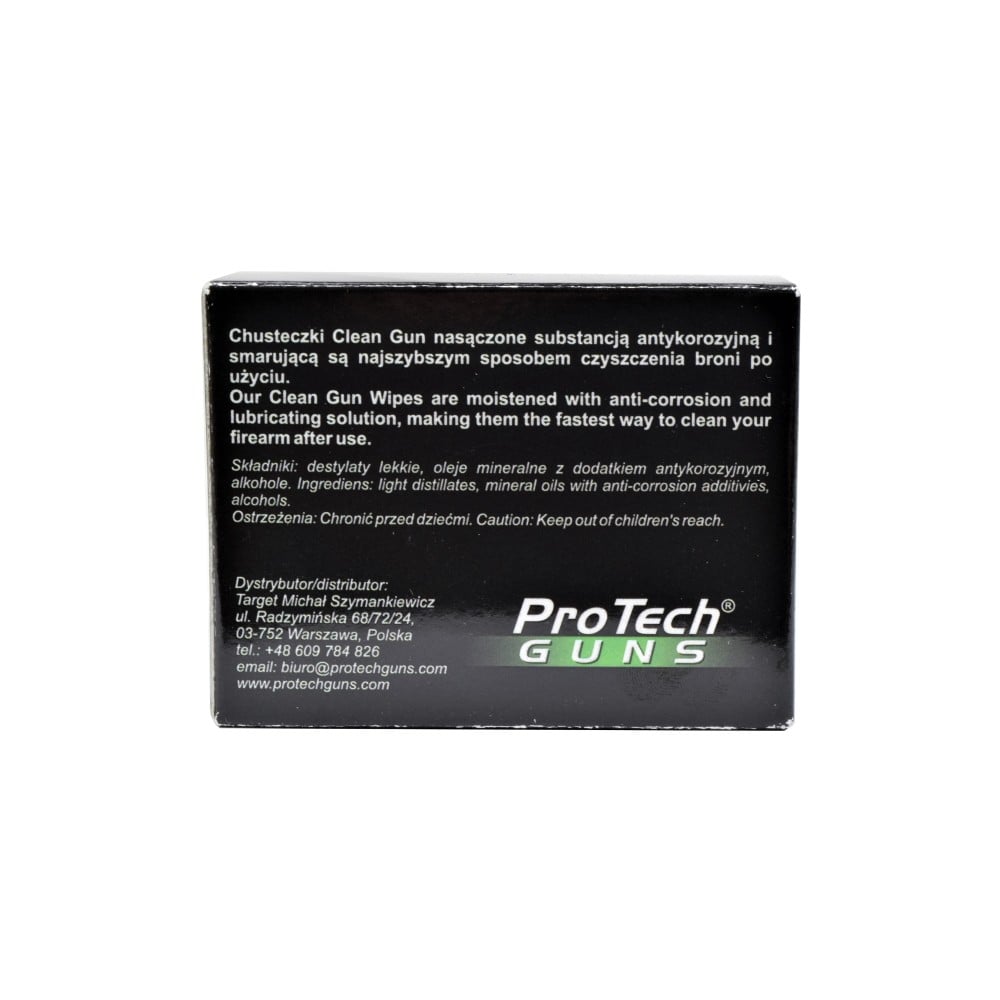 Salviette Protech Guns Clean Gun (10 pezzi)