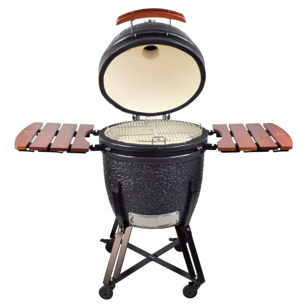 Kamado Rhino L Grigio per Cottura Outdoor