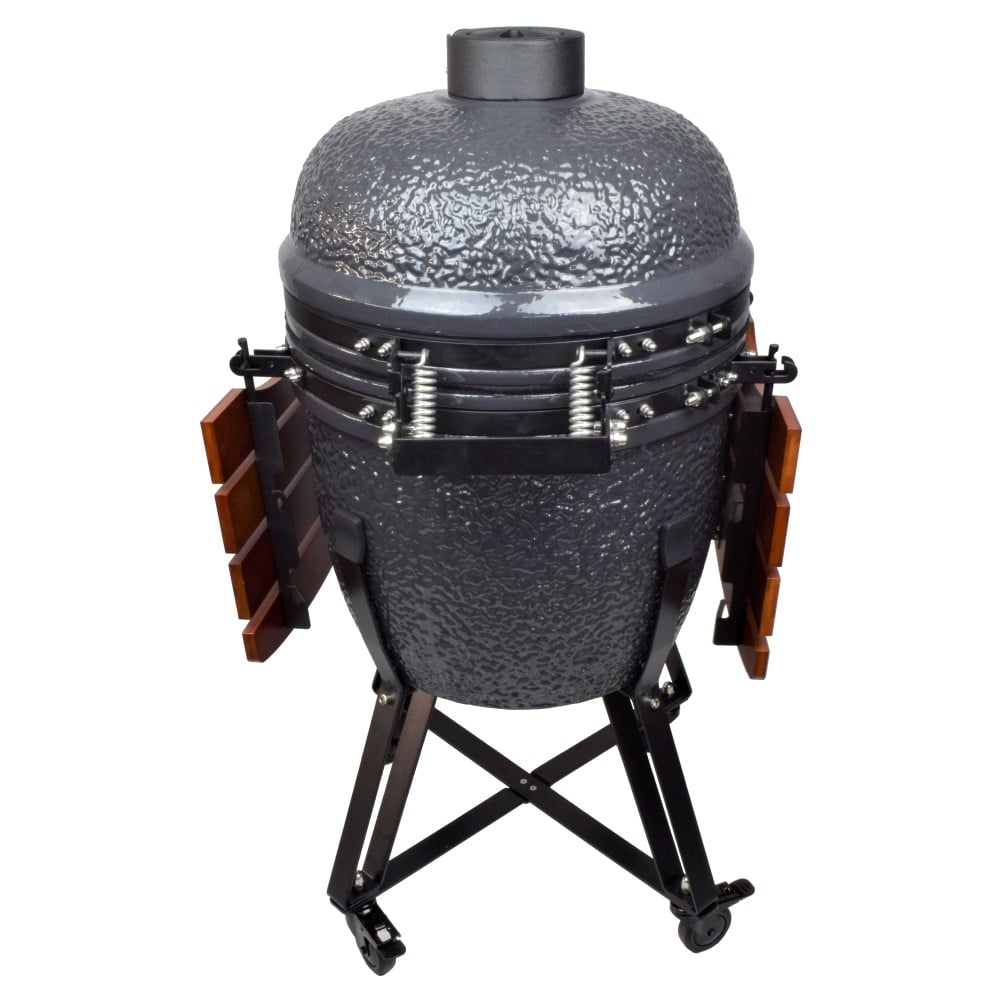 Kamado Rhino L Grigio per Cottura Outdoor