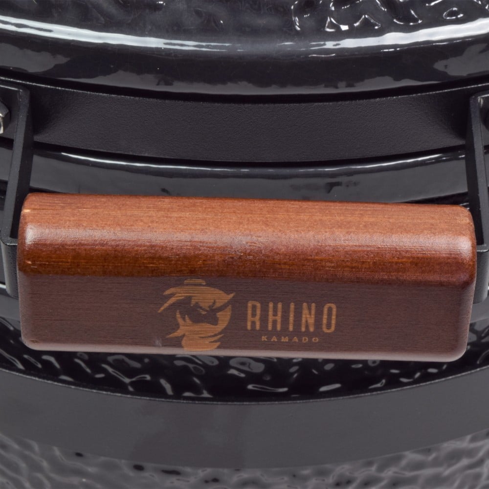 Kamado Rhino S Grigio per cottura esterna