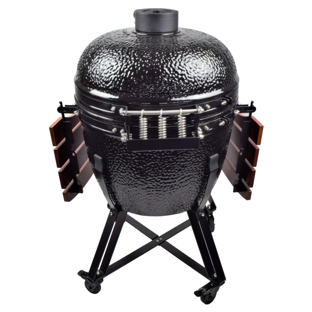 Kamado XL Nero Rhino per cottura da esterno