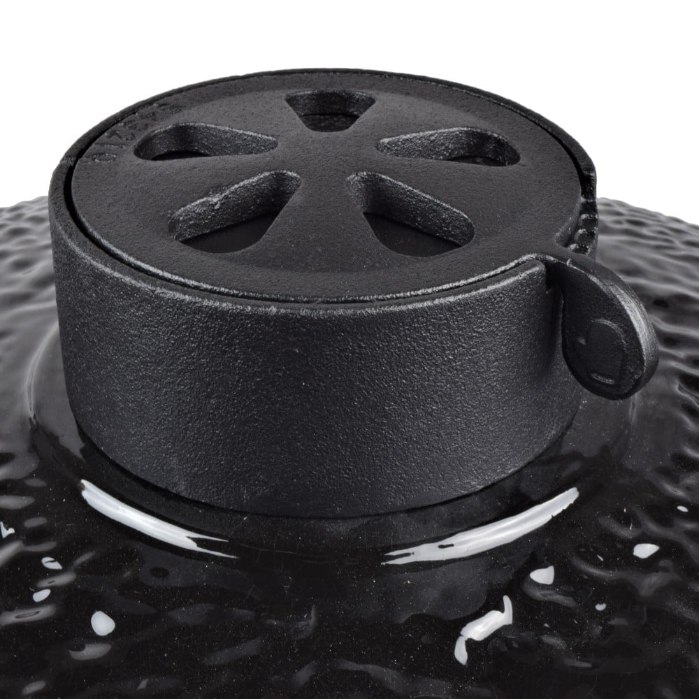Kamado XL Nero Rhino per cottura da esterno
