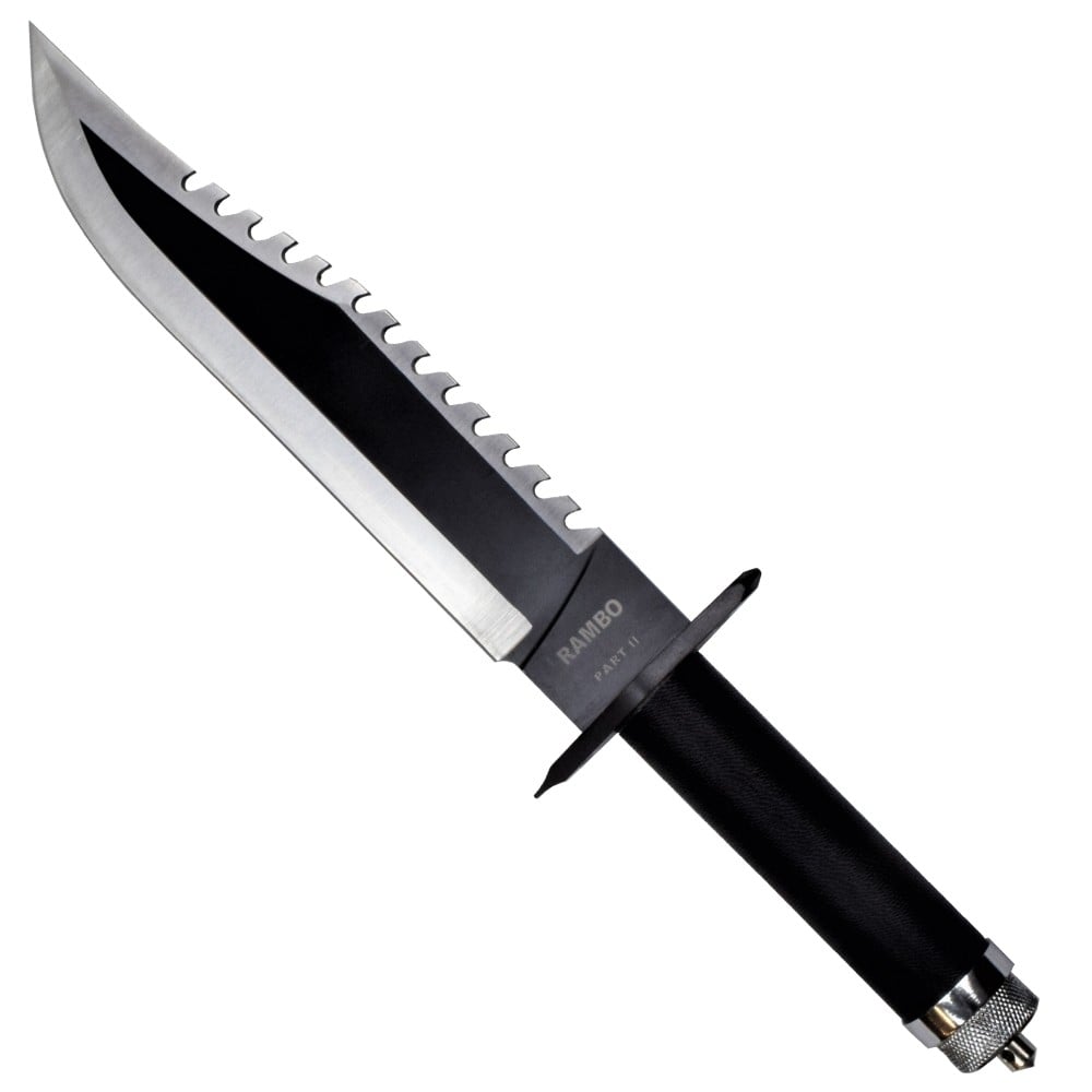 Coltello da caccia e sopravvivenza Rambo II