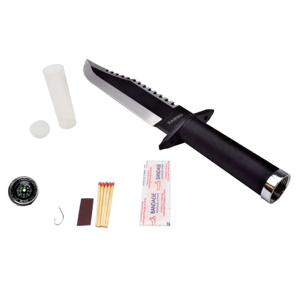 Coltello da caccia e sopravvivenza Rambo II