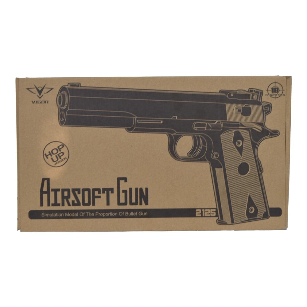 Pistola a molla S Series Vigor argento