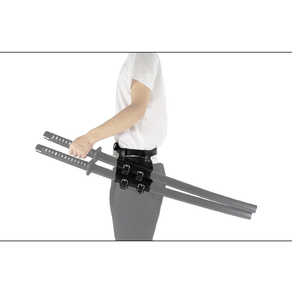 Fondina doppia da cintura per katana