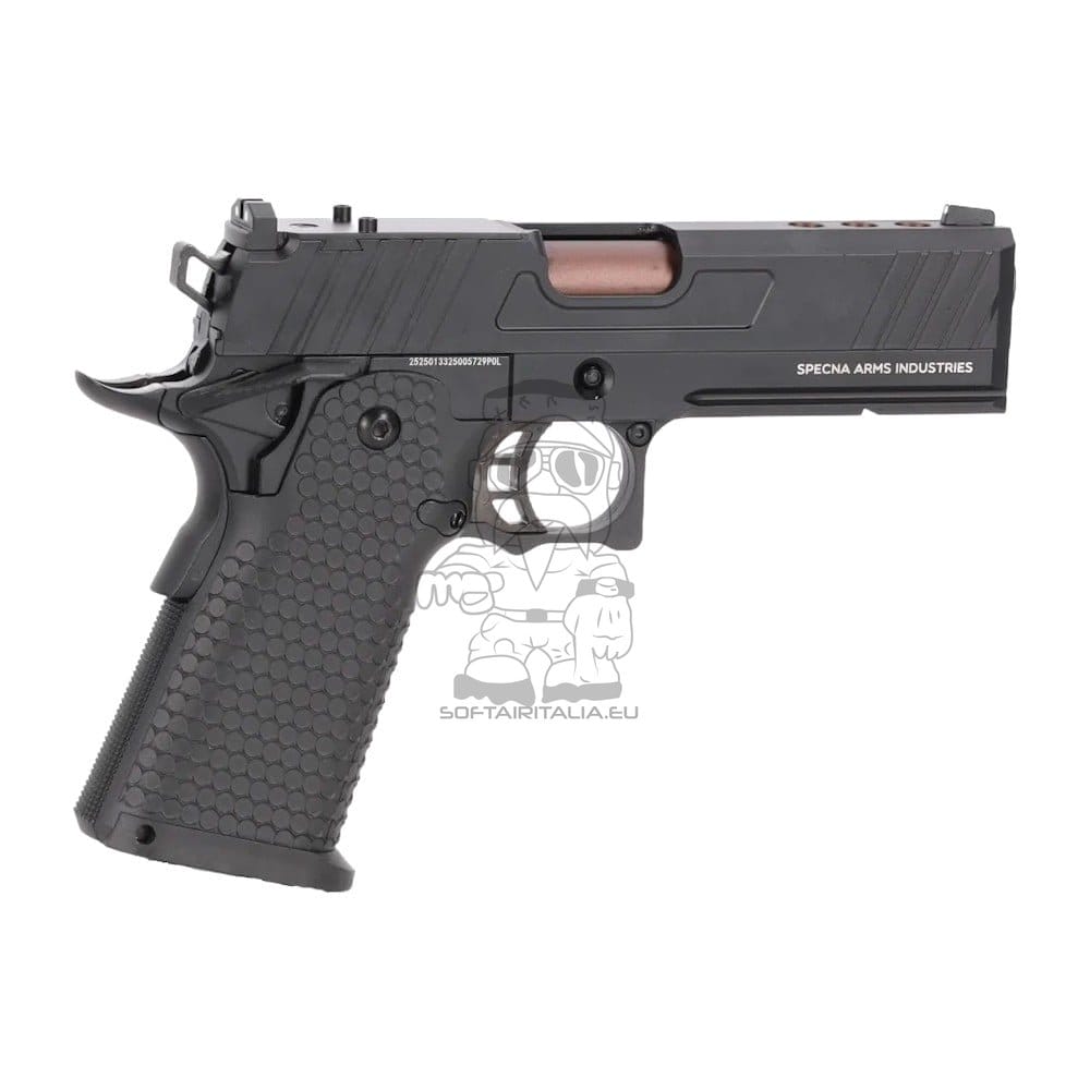 Pistola a gas Sa-Vgp18 Vapor Optics Ready nera di SPECNA ARMS