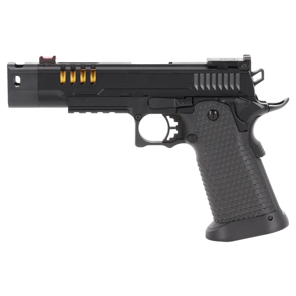 Pistola a gas SA-VGP23 Vapor nera e oro di SPECNA ARMS