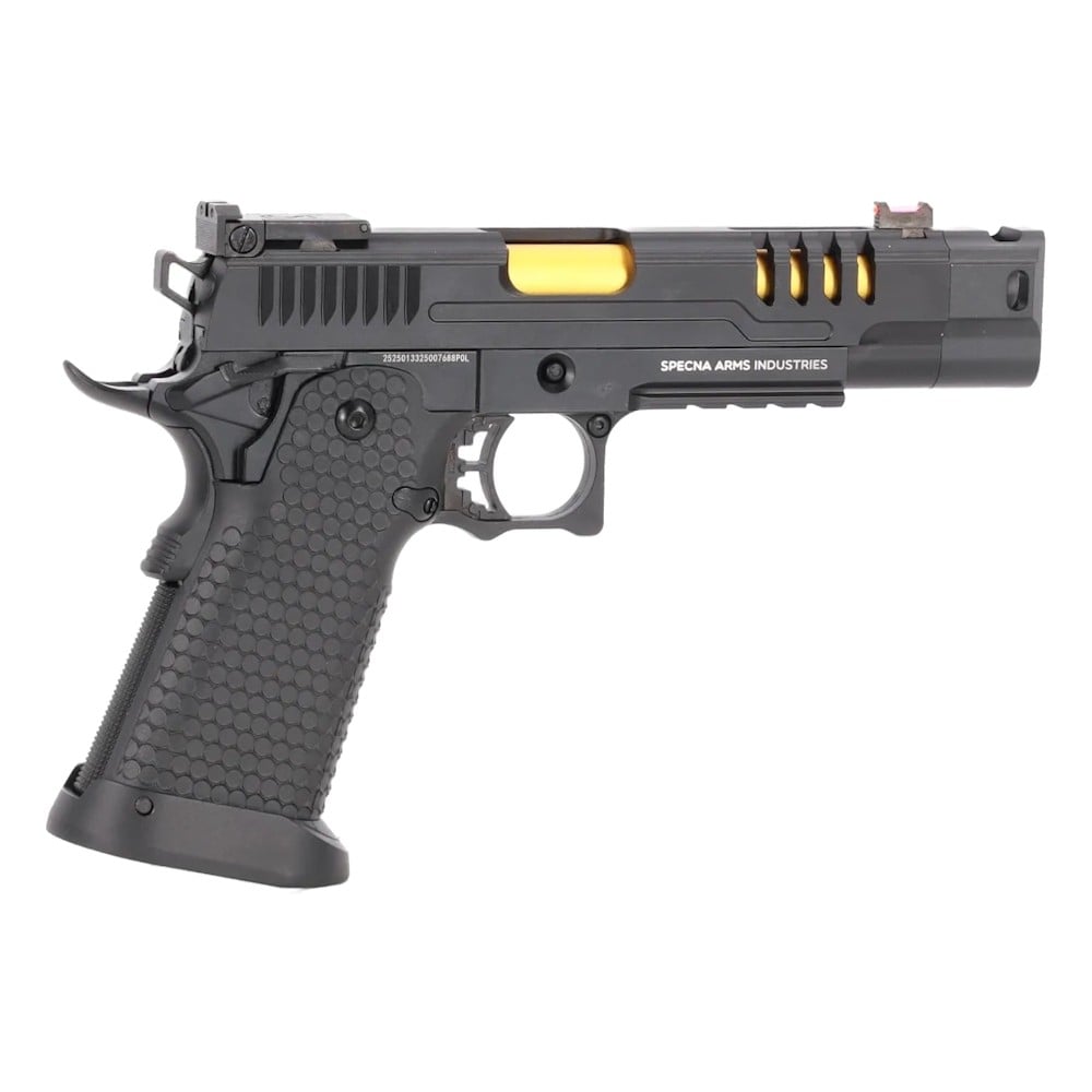 Pistola a gas SA-VGP23 Vapor nera e oro di SPECNA ARMS