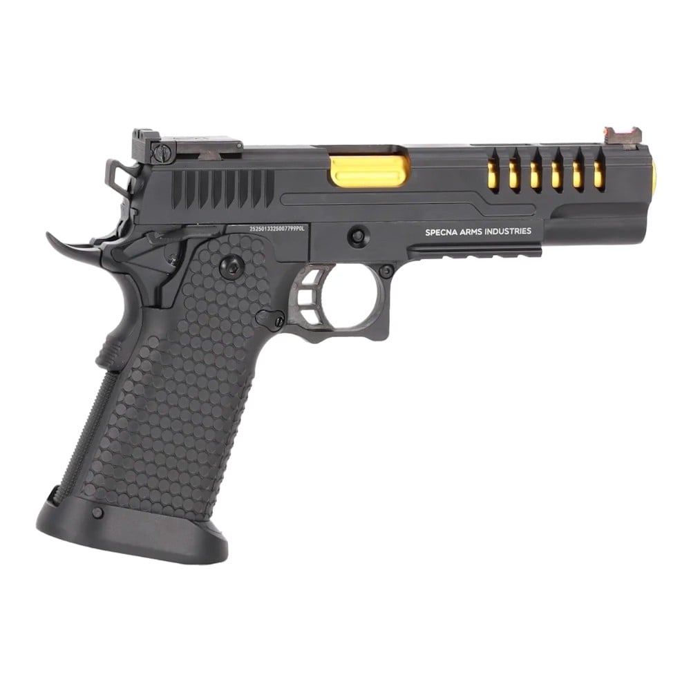 Pistola a gas SA-VGP25 Vapor nera e oro di SPECNA ARMS