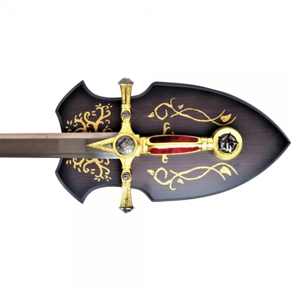 Spada massonica ornamentale rossa