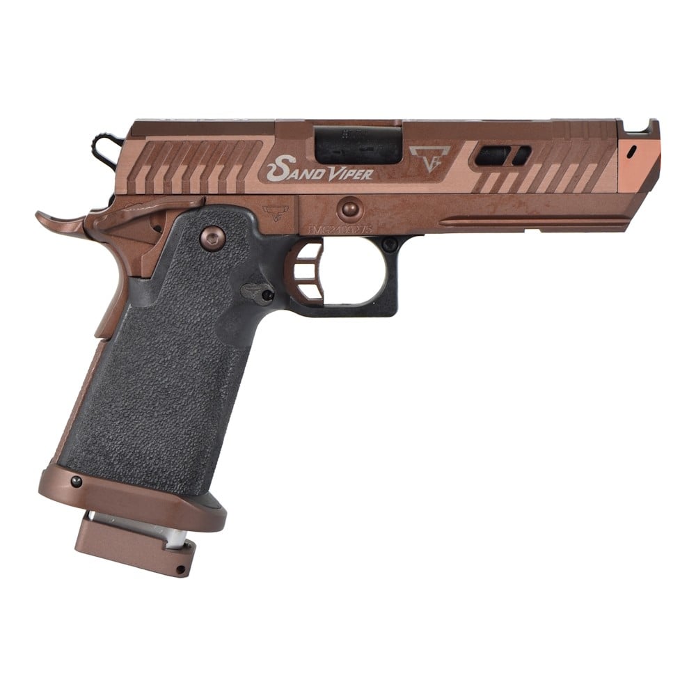 Tti Pistola a Gas Sand Viper 2011 Nera/Oro Rosa