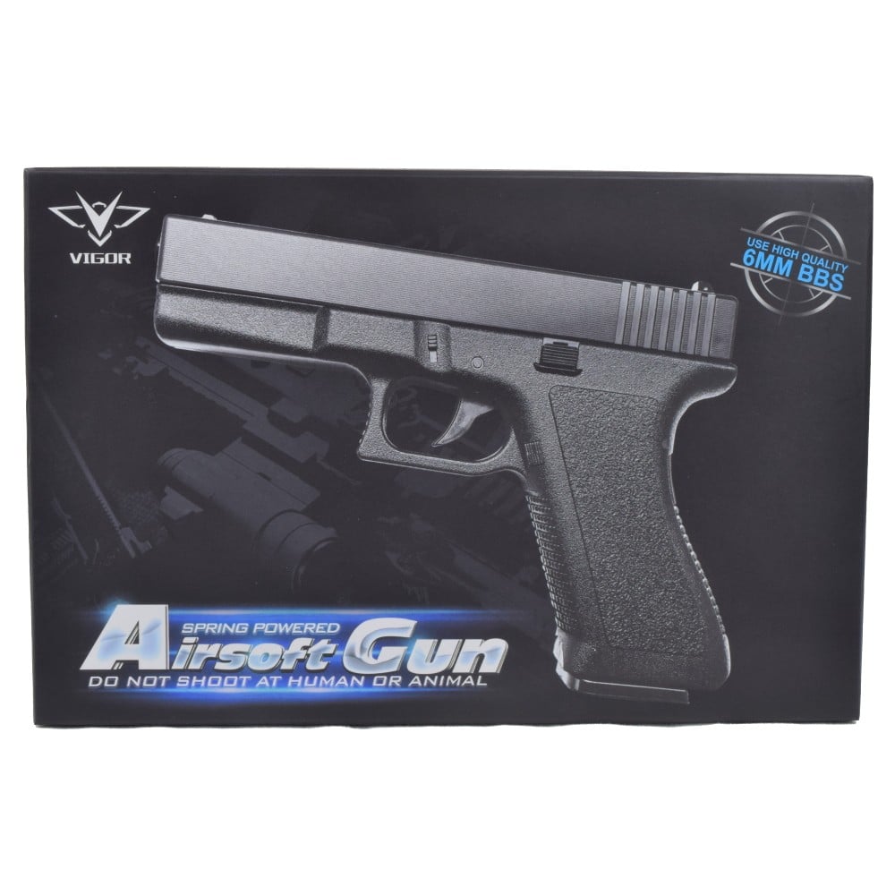 Pistola a molla Vigor in plastica