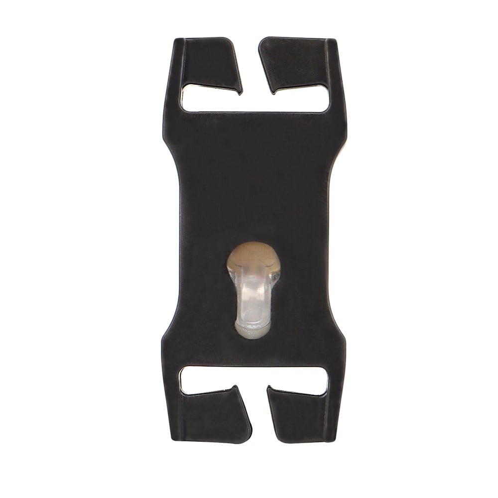 Luce di segnalazione rossa per cinture da 2,5 cm con supporto nero di WOSPORT