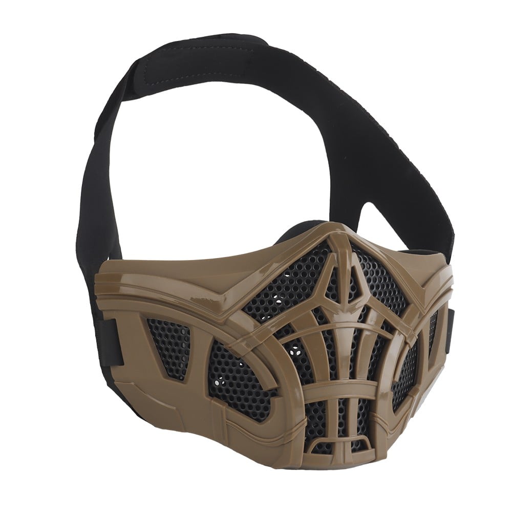 Mezza maschera Scorpion Tan di WOSPORT