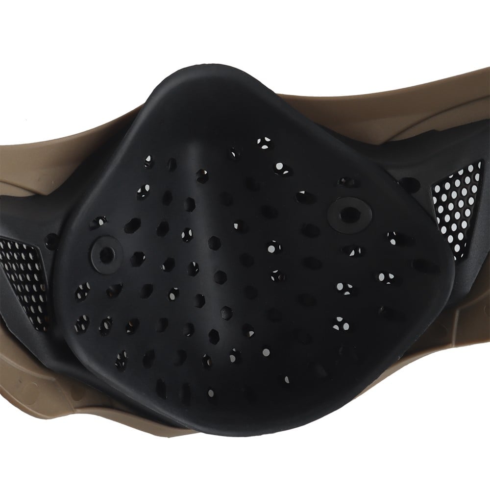 Mezza maschera Scorpion Tan di WOSPORT