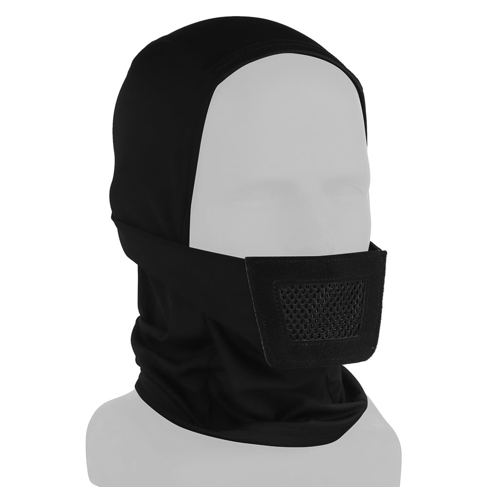 Passamontagna Knight Headgear nero di WOSPORT