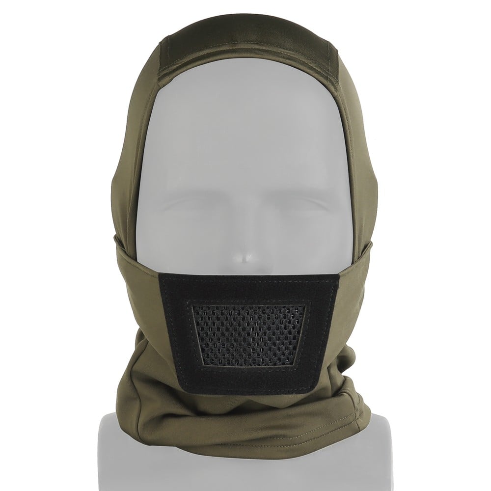 Passamontagna Knight Headgear olive drab di WOSPORT