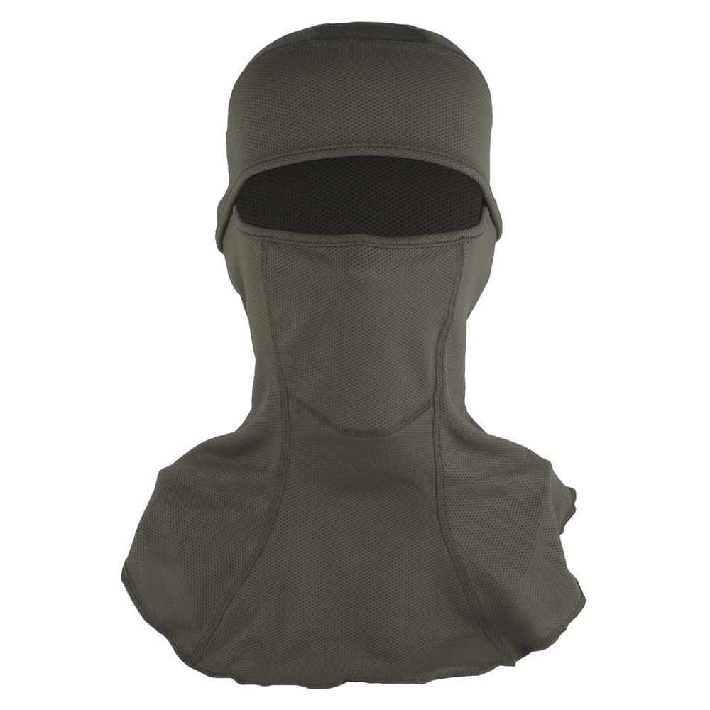 Passamontagna tattico traspirante taglia M Olive Drab di WOSPORT