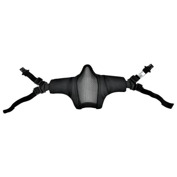 Maschera con griglia in metallo nera di WOSPORT