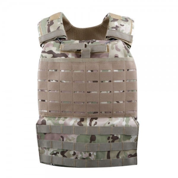 Gilet tattico Plate Carrier Multicam di WOSPORT