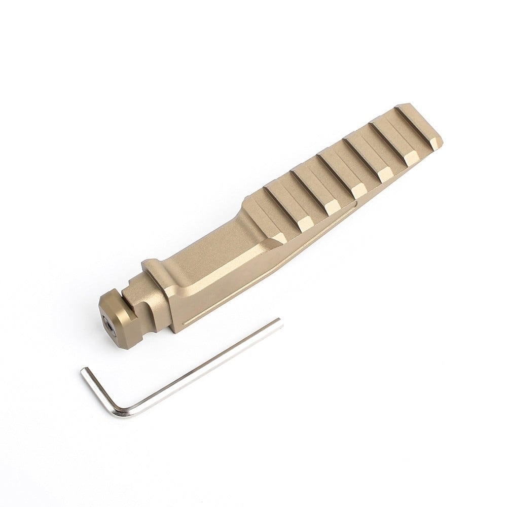 Slitta 20mm per supporti micro Dark Earth di WADSN