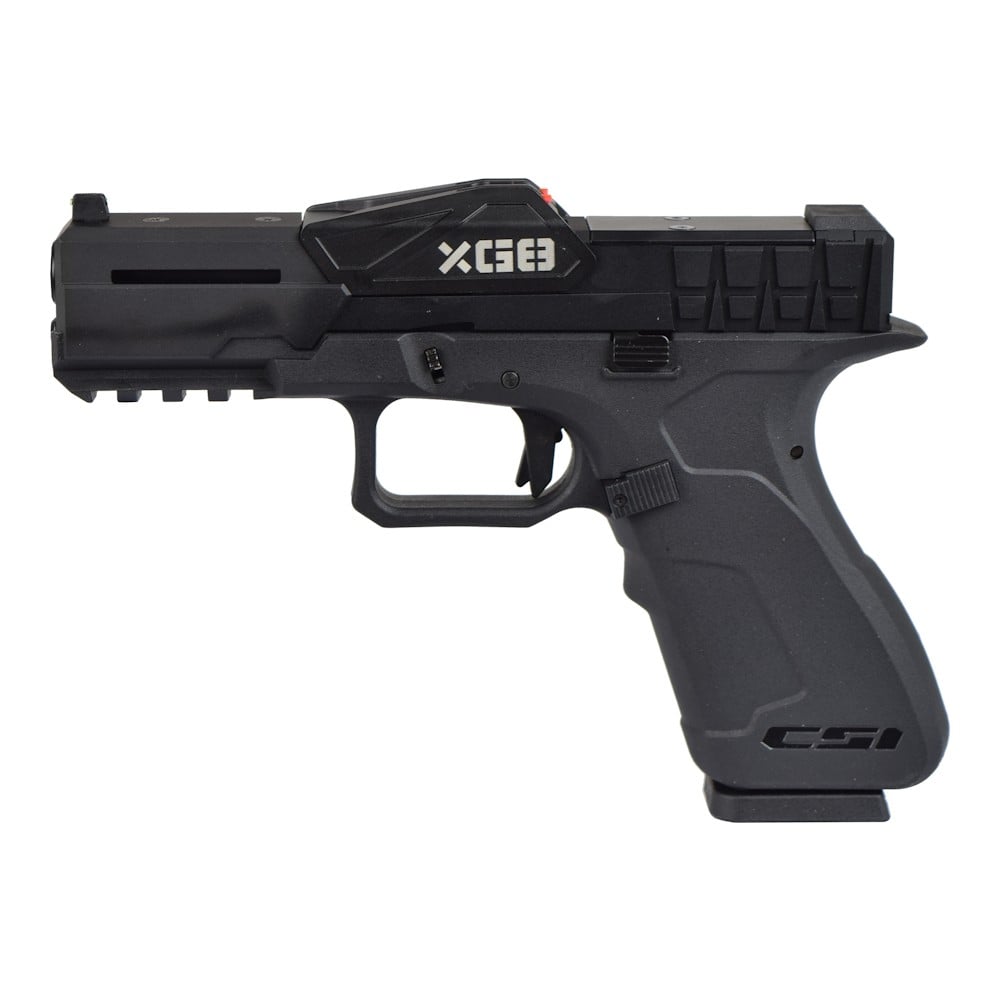 Pistola a gas CSI Powered by Poseidon nera