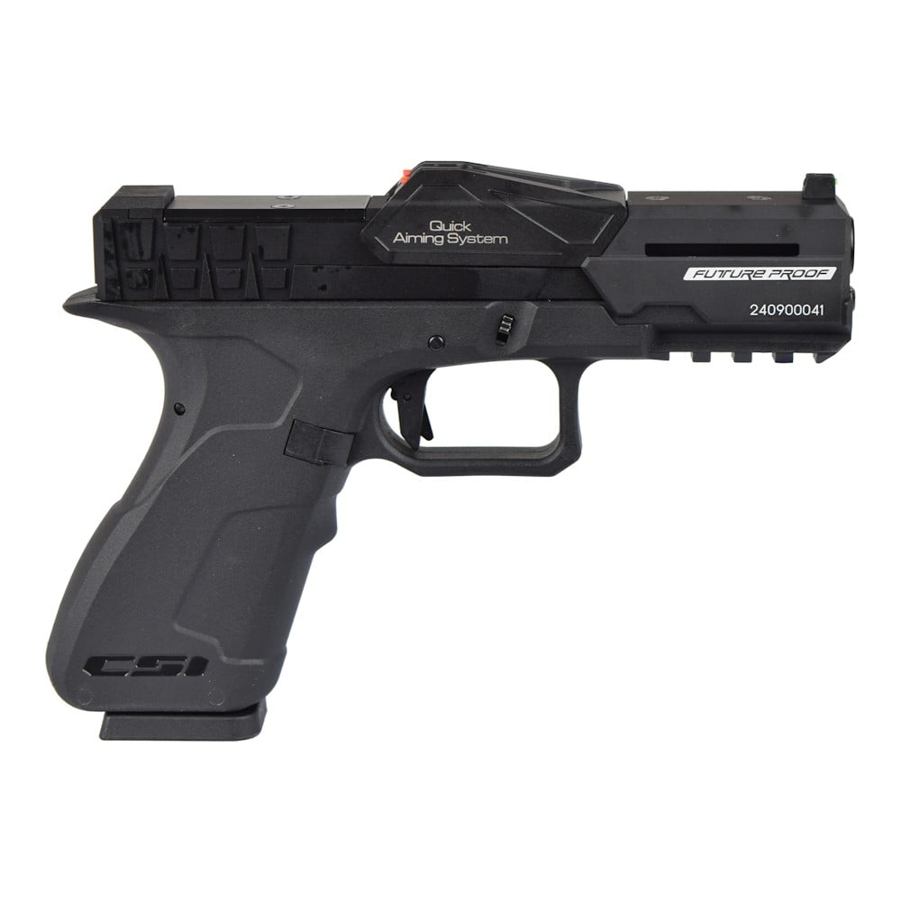 Pistola a gas CSI Powered by Poseidon nera