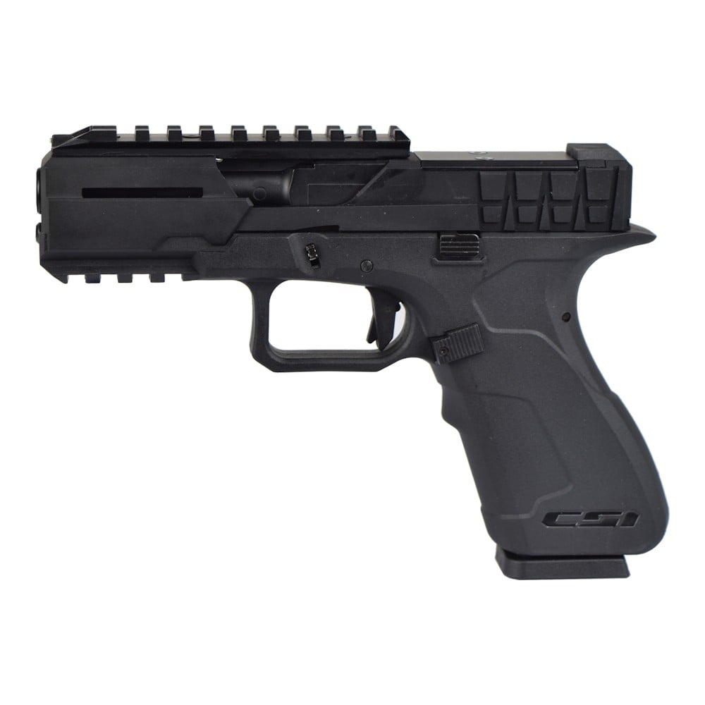 Pistola a gas CSI Powered by Poseidon nera