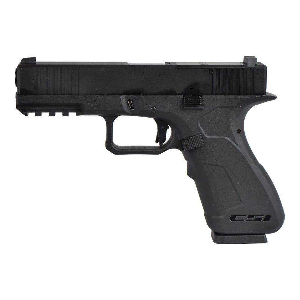 Pistola a gas scarrellante XO 17 nera Poseidon X CSI