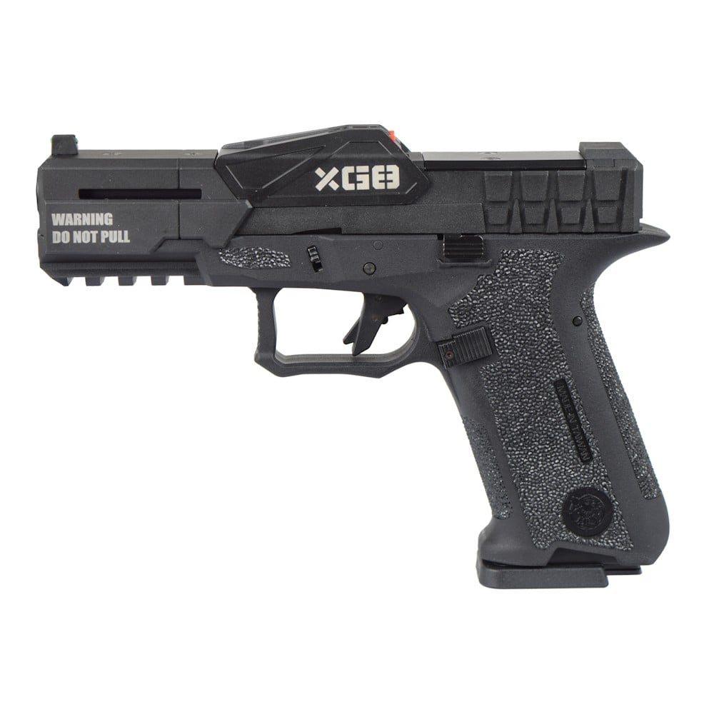 Pistola a gas XO-P1 scarrellante nera