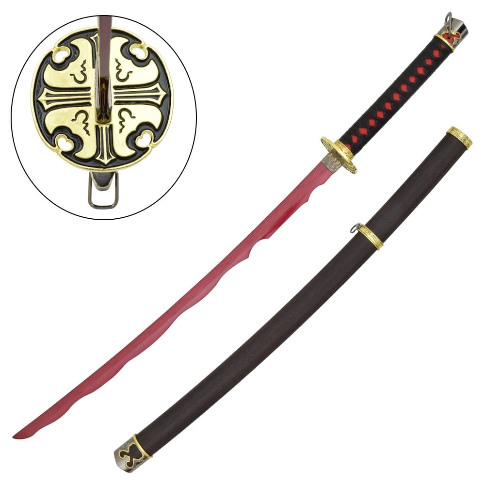 Katana ornamentale ispirata a Rivers of Bloods di Elden Ring