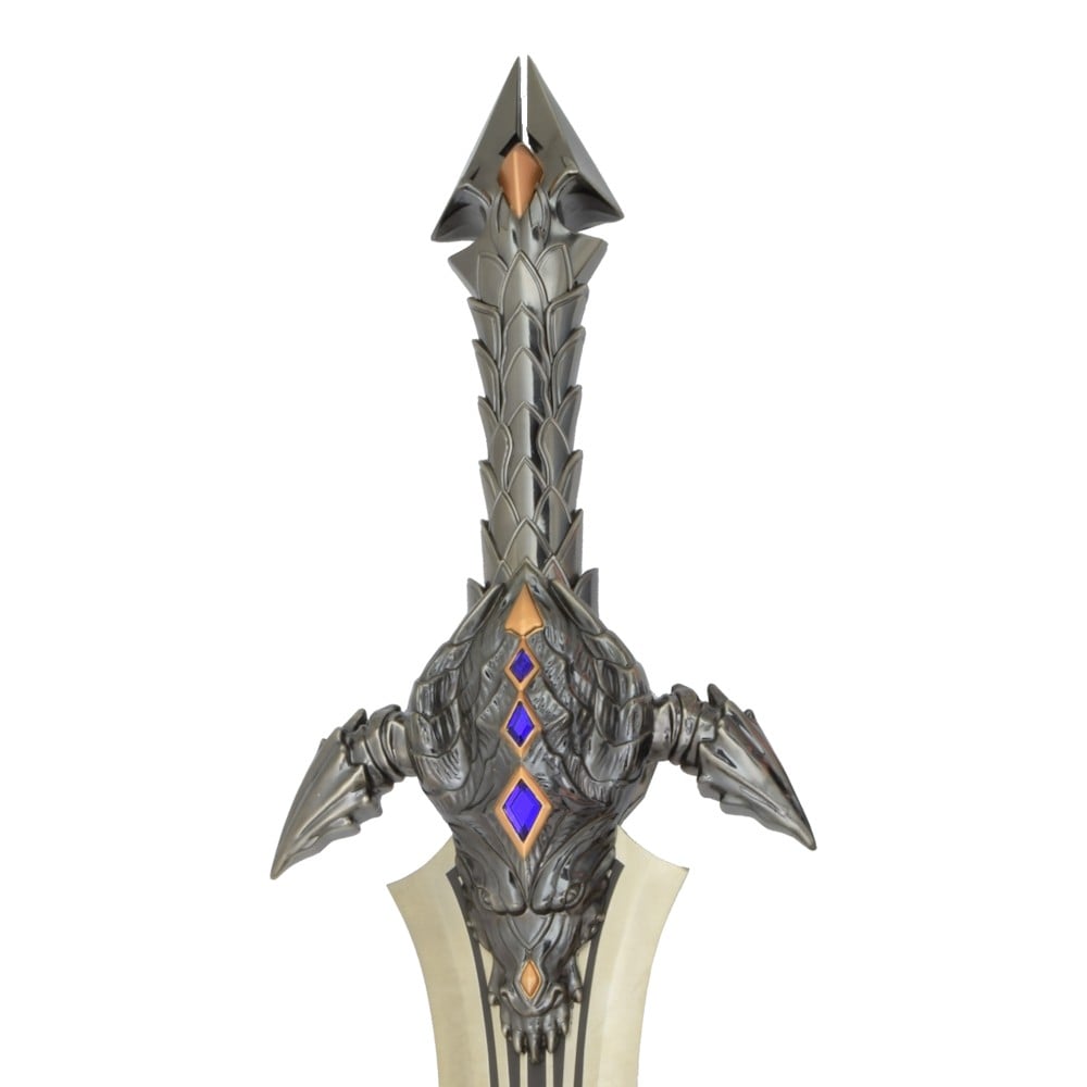 Spada ornamentale ispirata ad Anduin Lothar di World of Warcraft