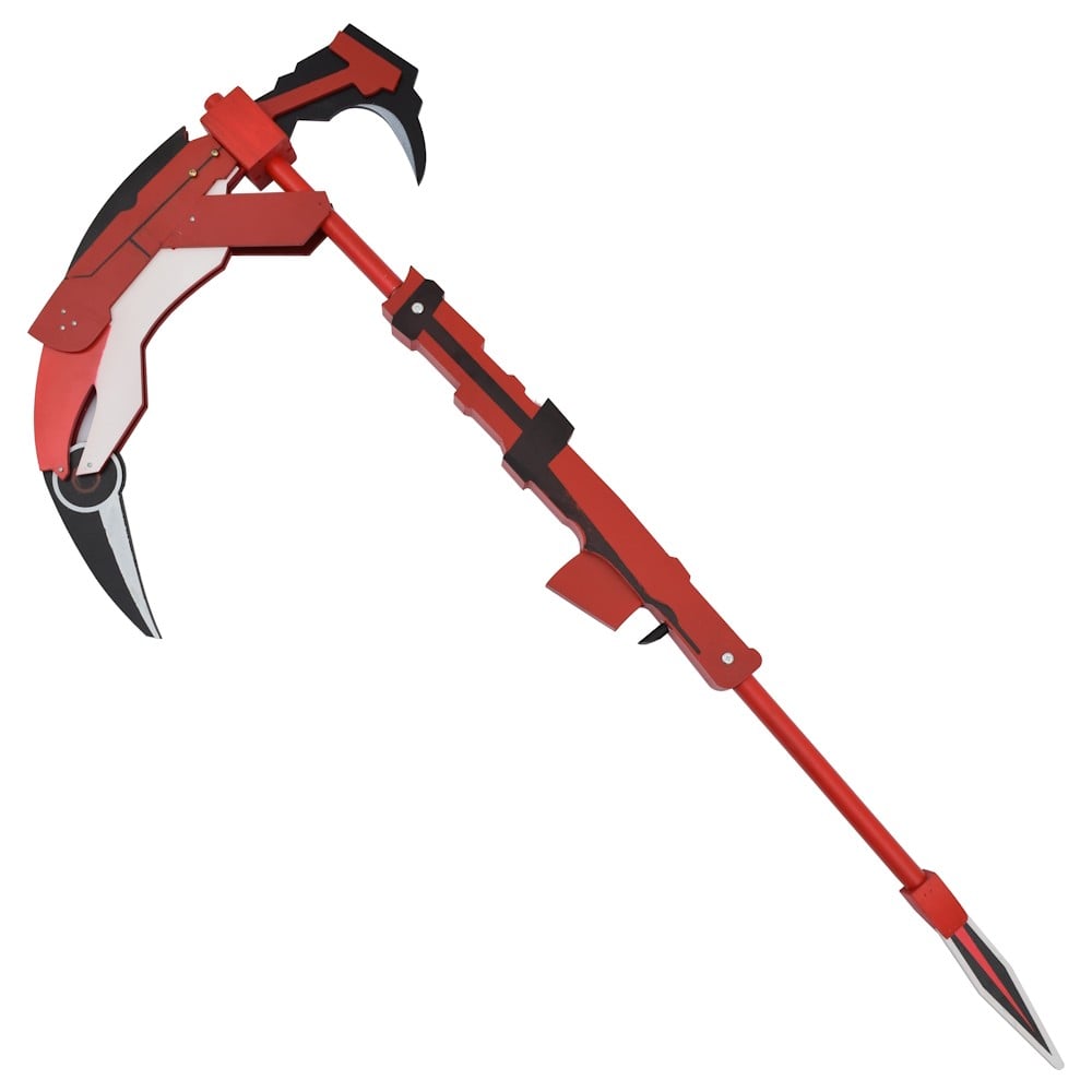 Falce ornamentale Crescent Rose ispirata a Ruby Rose (RWBY)