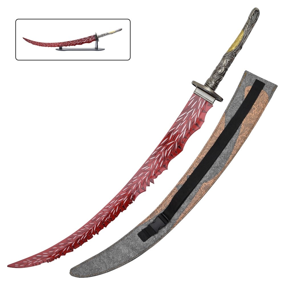 Spada ornamentale Dragon-Hunter's Great Katana di Elden Ring