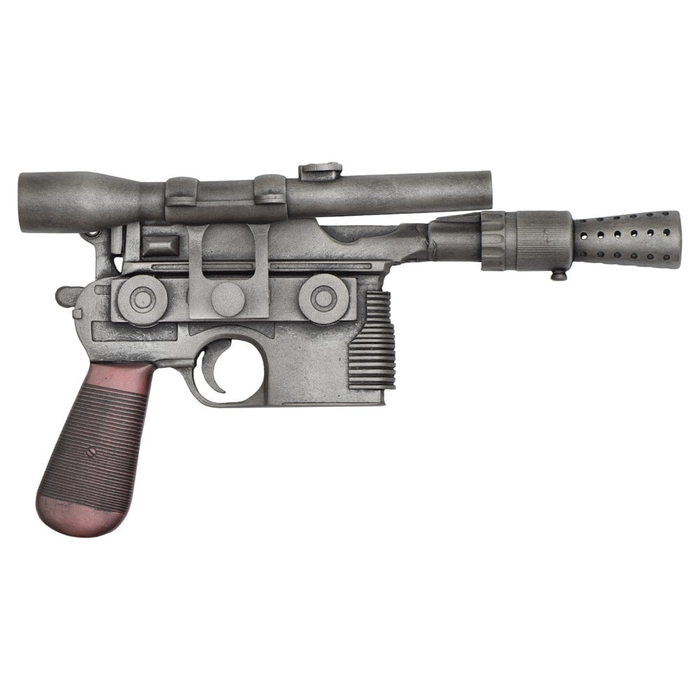 Pistola ornamentale ispirata alla pistola laser di Han Solo