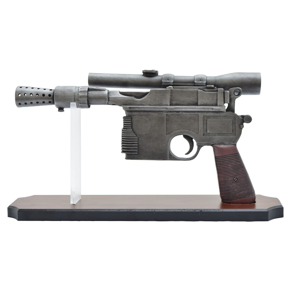Pistola ornamentale ispirata alla pistola laser di Han Solo