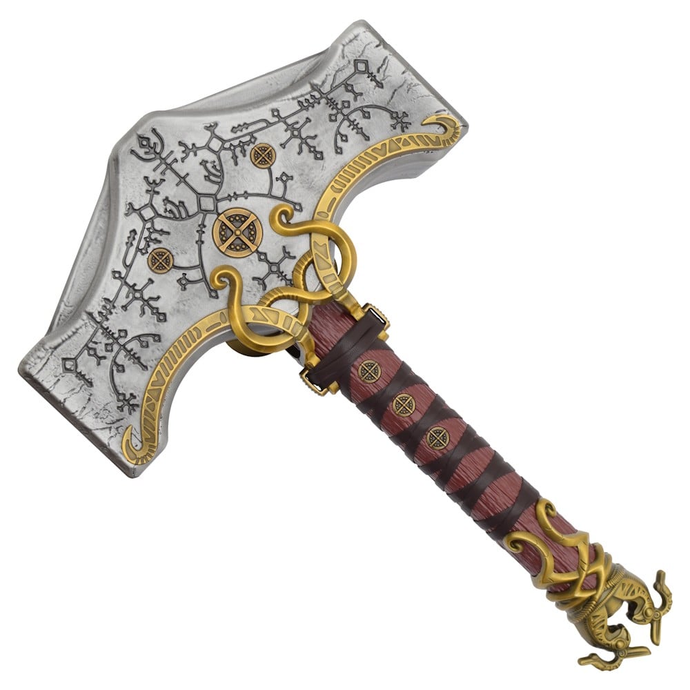 Martello ornamentale ispirato a Mjölnir di Thor (God of War)