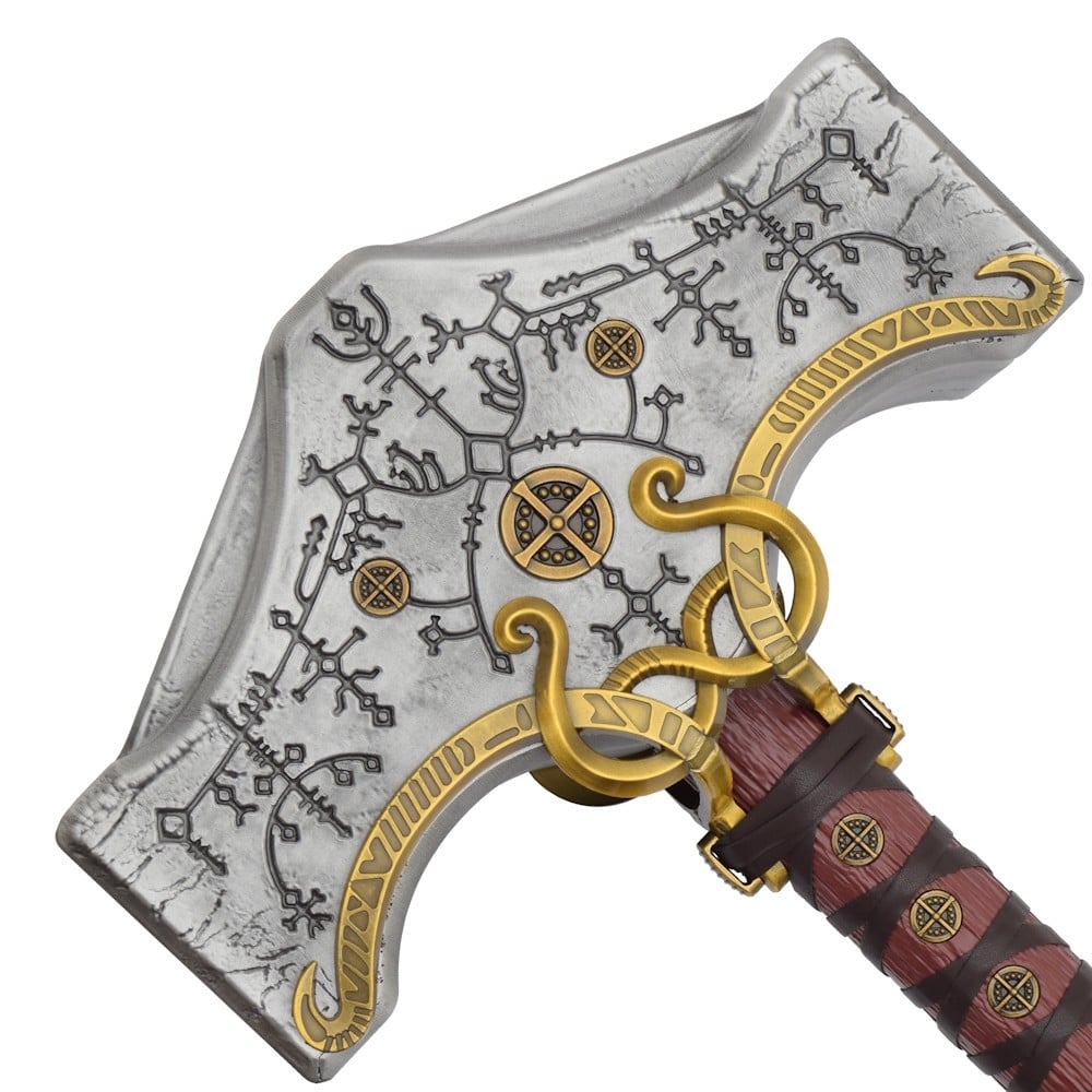 Martello ornamentale ispirato a Mjölnir di Thor (God of War)